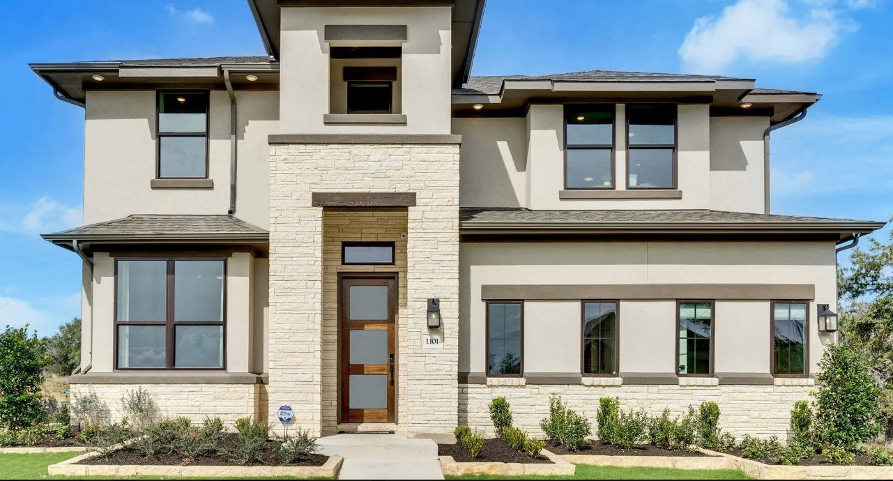 Georgetown model home living space