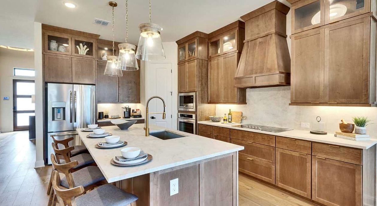 Model home interior
